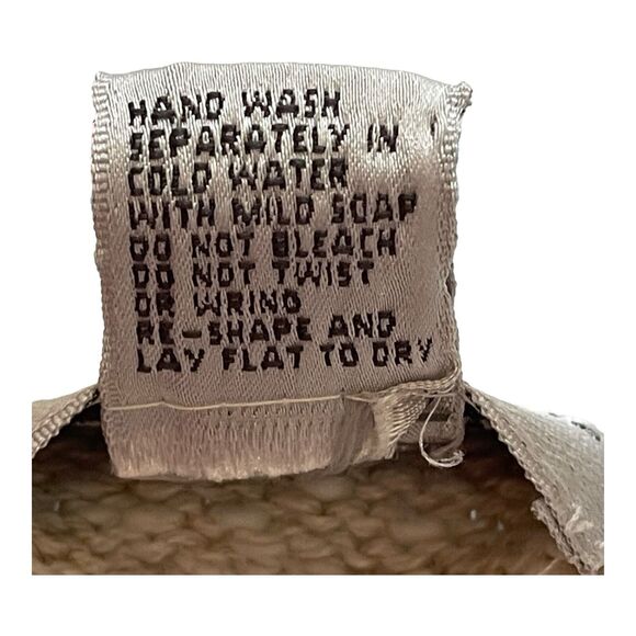 Casual Corner Vintage M Sweater Cream Open Knit Floral Crochet 80s/90s Retro - Picture 9 of 11